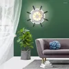 Wandlamp Kinderkamer Cartoon Licht Persoonlijkheid Schip Roer Decoratie Led-verlichting Creatieve Slaapkamer Nachtkastje