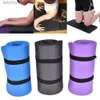 Yogamattor nybörjare NBR Abdominal Wheel Pad Yoga Abdominal Roller Training Knee Elbow Support Pad Auxiliary Pad Yoga Matsl240118