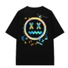 Fashion casual men's BeaserS classic Designer luxury summer classic New Devil Smiley face 100% cotton double-sided printed T-shirt everything shirt