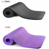 Esterillas de yoga Colchoneta de yoga extra gruesa, colchón de ejercicio para principiantes, duradera NBR Pilates, esterilla de yoga para gimnasio, estudio de yoga, yoga en casa, fitness, 10 mm L240118