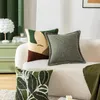 Poduszka zielona ins w stylu internetowym celebrytka artystyczna sofa