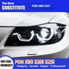 For BMW E90 LED Headlight Assembly 05-12 Front Lamp 320i 325i Head Light Dynamic Streamer Turn Signal Indicator Daytime Running Light