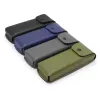 Retro Portable Glasses Case Soft PU Leather Storage Bag Compression Resistant Snap Closure Sunglasses Accessories