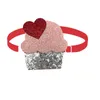 Hondenkleding 50 stuks Kleine Valentijnsdag Vlinderdas Accessoires Halsbanden voor huisdieren Roze Meisje Mix Liefdesdassen Benodigdheden voor honden