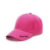 Designer Baseball Caps Kinderkinderen Vlakte hoeden verstelbare hoeden eenvoudige stijl zomerzon hoeden