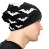 Bérets Bonnet d'hiver chaud pour Homme, chapeaux tricotés, Ski de rue en plein air, Halloween Goth, crâne de sorcière occulte