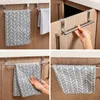 Kitchen Storage 23/36cm Towel Rack Over Door Bar Hanging Holder Stainless Steel Bathroom Cabinet Rag Shelf Hanger