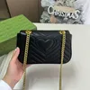 Trendy Designer Leder Umhängetaschen Geldbörse Mode Cross Body Ketten Handtasche Für Frauen Luxus Umhängetaschen Dame Einkaufstasche Geschenke