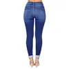 Jeans da donna Skinny Abbigliamento donna Vita alta Donna 2024 Arrivi Strappato Y2k Coquette Pantaloni sexy Push Up Gamba larga Big Size