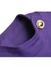 Pantalon de pantalon à deux pièces Fashion Automne d'hiver Automne Suit Purple Long Mabille à manches Haute Qualité Élégante Bureau Lady