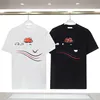 Heren T-shirts Versie Studios Klein Logo Gedrukt Vrouwen Mannen Basic T-shirts Tees Hiphop Casual Katoenen ShirtMen's9083