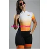 Set Monkey Female Bike Gradient Color Cycling Kvinna Xama Pro Team Triathlon Suit Women's Cycling Jersey Skinsuit Jumpsuit Set Gel