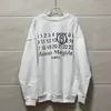 Mason margiela hoodie män hooded tröja designer hoodie margiela tröjor män kvinnor pullover mode män hoodie longsleeve hög kvalitet