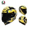 Capacete de motocicleta agv pista gprr, capacete completo de fibra de carbono com pista aberta, edição limitada, capacete completo camaleão qw0n