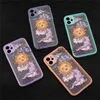 حالات الهاتف الخلوي Jamular Funny Sun Moon Face Phone Phone for iPhone 15 14 13 12 11 Pro 7 XS Max X XR SE2 8 Plus Matte Candy Back Cover J240118