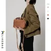 Dokuma çanta tek omuz crossbody çanta düğümlü fermuar büyük kapasite kadınlar için küçük kare çanta