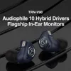 Écouteurs TRN V90 4BA + 1DD hybride métal dans l'oreille écouteur IEM HIFI moniteur en cours d'exécution Sport écouteur bouchon d'oreille casque 2Pin détachable BA5/ST1/V80