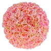 Decorative Flowers 15 Cm Artificial Rose Flower Ball Wedding Party Bouquet Decor Handmade DIY Hydrangea Fake Decoration