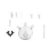 14mm Mega Globe Mk2 Water Pipe Bong Glass Adapter kit for Arizer solo 2 air 2 & max BJ