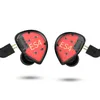 Cuffie KZ ES4 Auricolari Tecnologia ibrida Unità 1DD+1BA Cuffie In Ear Monitor Auricolari Cuffie HiFi Bass con cancellazione del rumore