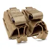 Multifunktionsväskor airsoft Gear Assat Combat Bag Vest Camouflage Pack Fast Patrones Clip Carrier ammo hållare Taktisk mag fyra mag dhivj