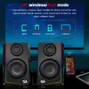 Högtalare REDRAGON ANDANTE GS812 Support Bluetooth Gaming RGB 2.0 Högtalare Aux 3,5 mm Stereo Surround Music för dator PC -högtalare