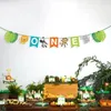 Partydekoration Dschungeltiere Wild ONE Geburtstagsbanner Babyparty Kinder Happy Supplies