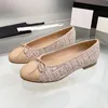 Fabrice Patchwork Ballet Flat Shoes For Women Round Toe Butter-fly Knot Loafers Women Shoes Round Toe Slip On Lazy Shoes Zapatillas