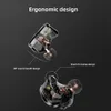 イヤホンLafitear LM2 1DD IN EAR HEADPHONE 10mmダイナミックドライブイヤホンHifiスポーツ音楽ヘッドセット2ピン交換可能ケーブルIEM耳栓