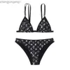 Designer Bikini Swimsuit Luis Vuiton Branded Hot Stamping Solid Color Sexy Women's Swimsuit 2211