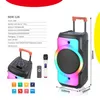 Hoparlörler Patlayıcı Taşınabilir Arabası 12 İnç 500W Yüksek Güçlü Bluetooth Hoparlör NDR128 Square Dans Hoparlör Açık Mekan Şarkı Subwoofer