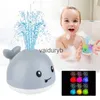 Brinquedos de banho para bebês, brinquedos de banho iluminados, baleias, sprinkler automático, banheira, piscina, banheiro, chuveiro, brinquedos de banho para crianças, crianças, meninos, presentevaiduryb