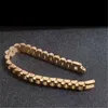 Designer-Armband aus 18 Karat Gold, modisches Edelstahlarmband, verstellbares Herrenarmband, luxuriöser Damen-Braccali-Schmuck