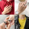 Trouwringen 2024 Hoogwaardige 16 Stijl Spinner Draaibare Ketting Stress Voor Mannen Vrouwen Band Vinger Mode-sieraden Gift