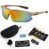 5 Objektiv-Set, polarisierte taktische Schutzbrillen, Herren, Outdoor-Sport, winddicht, staubdicht, Kletterbrille, Sicherheitsschutzbrille, 240117