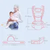 Ergonomic Baby Carrier Backpack Infant Baby Hipseat Carrier Front Facing Ergonomic Kangaroo Baby Wrap Sling Travel Backpack BJ