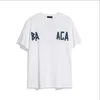 T-shirt da uomo nuova Petto di design in bianco e nero classico numeri alfanumerici spruzzo diretto moda uomo e donna manica corta oversize in cotone 3xl # 32