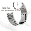 Metalowy pasek 22 mm 20 mm 18 mm 16 mm 16 mm Watch Band Szybkie wydawanie Uniwersalna bransoletka inteligentna wymiana opaski na rękę 240117