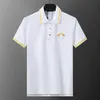 Designer polo Men's T-Shirts clothes polos shirts men Short Sleeve T-shirt Solid color embroidered badge shirt wholesale Quality Cotton sportswear M-3XL