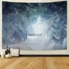 Tapestries Horse Art Landscape Landscape Tapestry Jungle Animals Hippies Kawaii Descedelic Tiger Bear Wolf Owl Room Decoration ClothVaiduryd