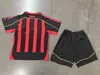 2006 20007 2013 2014 retro MALDINI KAKA crianças conjuntos de camisa de futebol milan RONALDINHO NESTA PIRLO INZAGHI BALOTELLI AC vintage clássico futebol crianças meninos meninas camisa