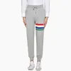 Pantaloni da uomo 2024 Pantaloni sportivi casual in tinta unita di marca di moda Strisce a 4 barre in cotone classico di alta qualità