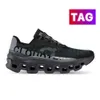 Дизайнерский бег торт Cloudmonster Hot On Shoes Monster Lightweight Minded Sneaker Мужчины Женские кроссовки для белого белого фиолетовой капельки