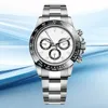 Tonas Panda Watch Mens Relógios Automático Relógio de Pulso Mecânico 40mm Banda de Aço Inoxidável Clássico Moda Negócios Relógios de Pulso DHgate Orologio Uomo Relojes