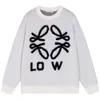 2024SS Luxury Brand Love Men's tröja broderad alfabetdesigner herrskjorta hoodie crewneck sweatshirt stickad topp kvinnor tröja