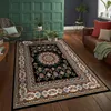 Vintage perski dywan z krótkim stosem do dekoracji salonu dywaniki sypialnia dywany dywany domowe zagęszcza maty podłogowe Dywan do mycia 240117