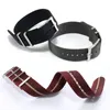 Bracelet Nato en Nylon, 20mm 22mm, en toile souple, boucle en acier fin, accessoires de montre de remplacement 240117