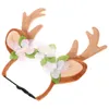 Costumes de chat mignon chien noël wapiti renne bois bandeau accessoires de Costume pour animaux de compagnie chapeaux pour