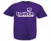 Twitch TV TSHIRT PURPLE GAMING TOP GAMER TEE FATHERS DAY FANギフト