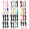 Calzini sportivi Calceta Compresiva Medias De Compresion Compresivas Calcetines Mujer Calzino a compressione Sport Corsa Ciclismo Drop Deliver Dhx5U